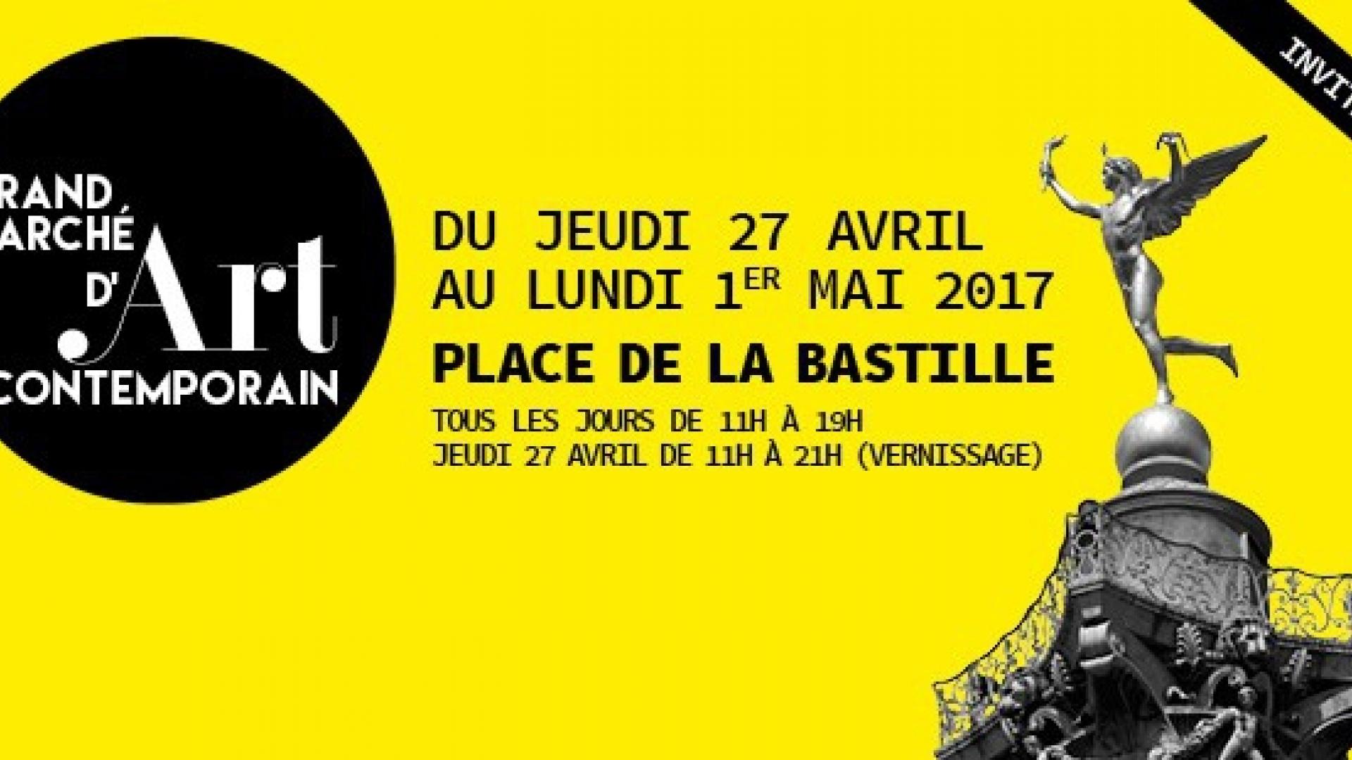 Grand Marché d'Art Contemporain à Bastille