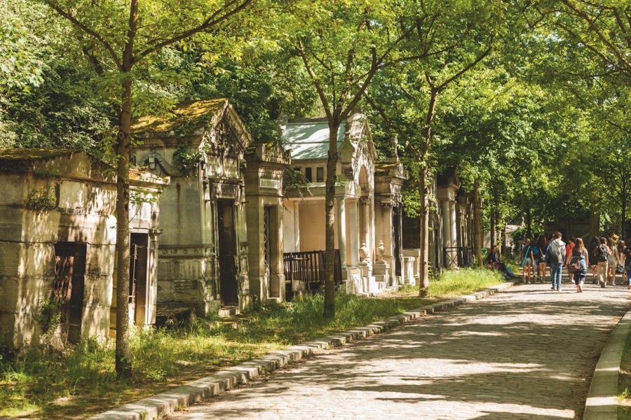 An afternoon at the Père Lachaise Cemetery
