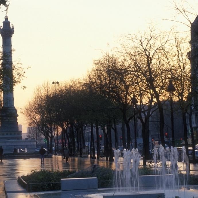 The attractions of the Paris Bastille district